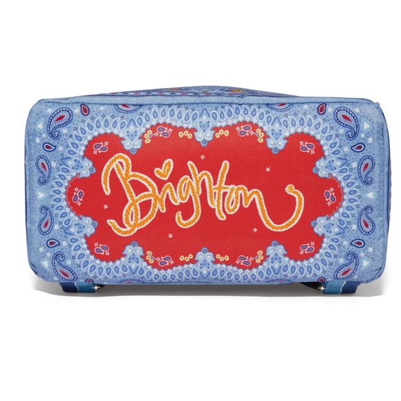 Brighton Women’s Bandana Love Backpack OS NWT main image 12